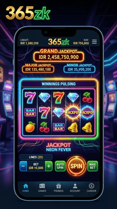 Tampilan antarmuka sar288 di Android